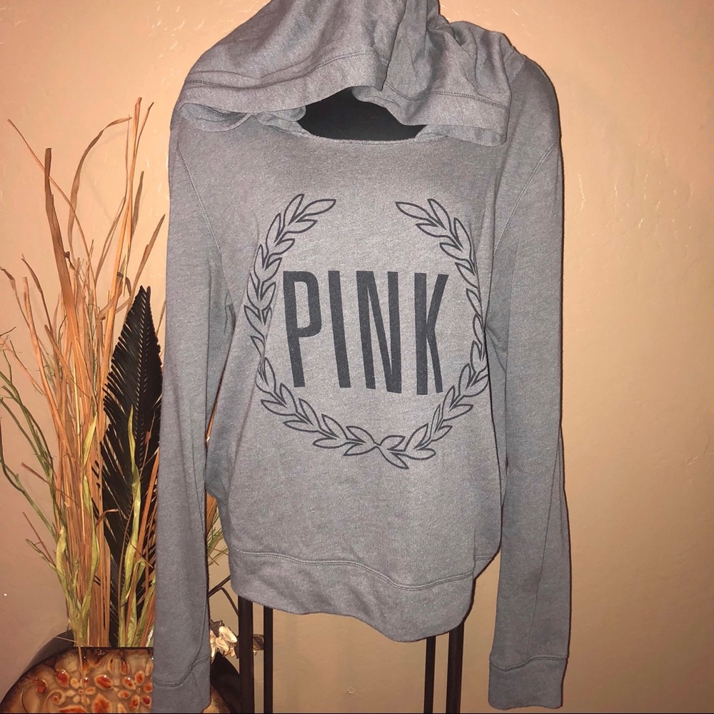 Victoria Secret PINK Hoodie Gray- M